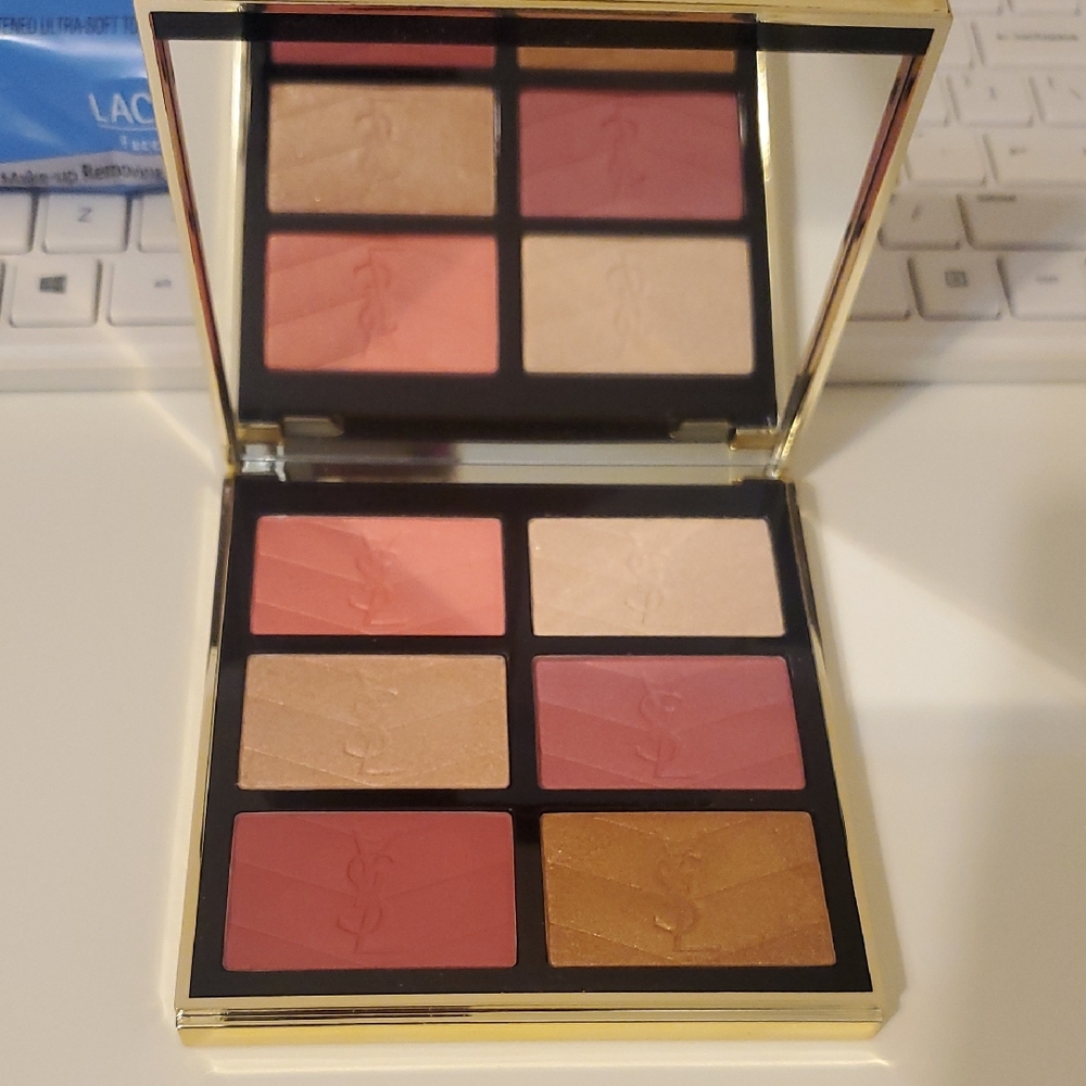 Yves Saint Laurent Blush Palette - Pink, Cream, Gold